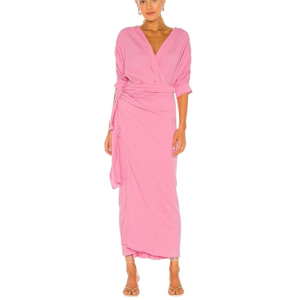 Callahan Sami Wrap Maxi Dress Size Large